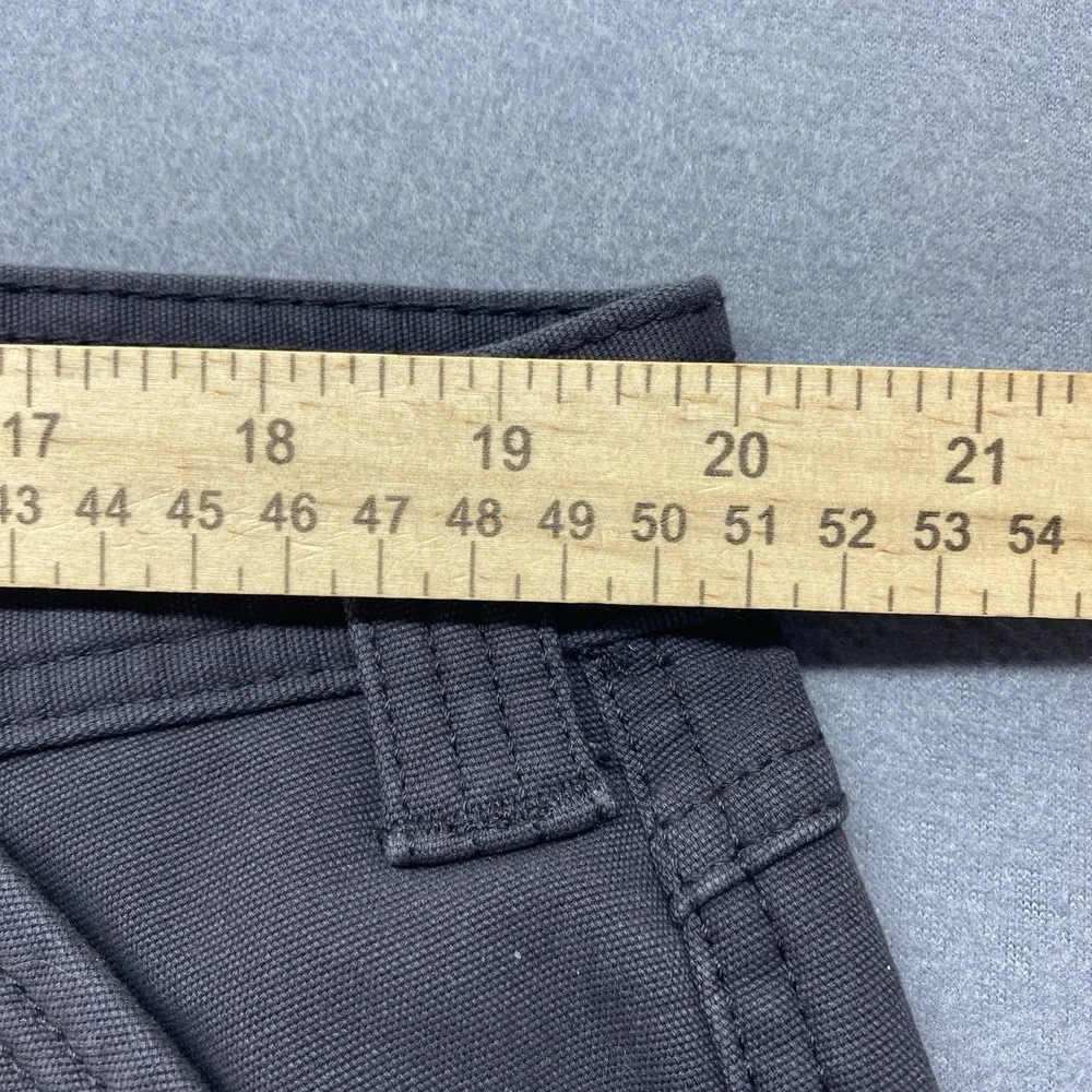 Coleman Jeans Mens 40x30 Black Mid Rise Fleece‎ Lined Carpenter Workwear NEW